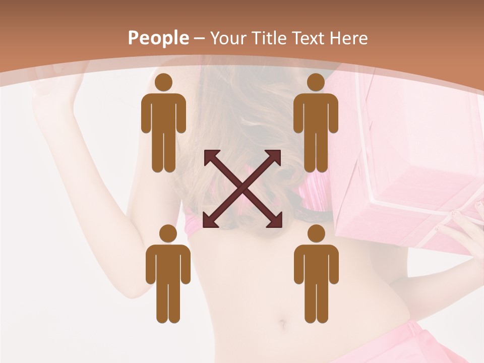 Cap Sweet Lady PowerPoint Template
