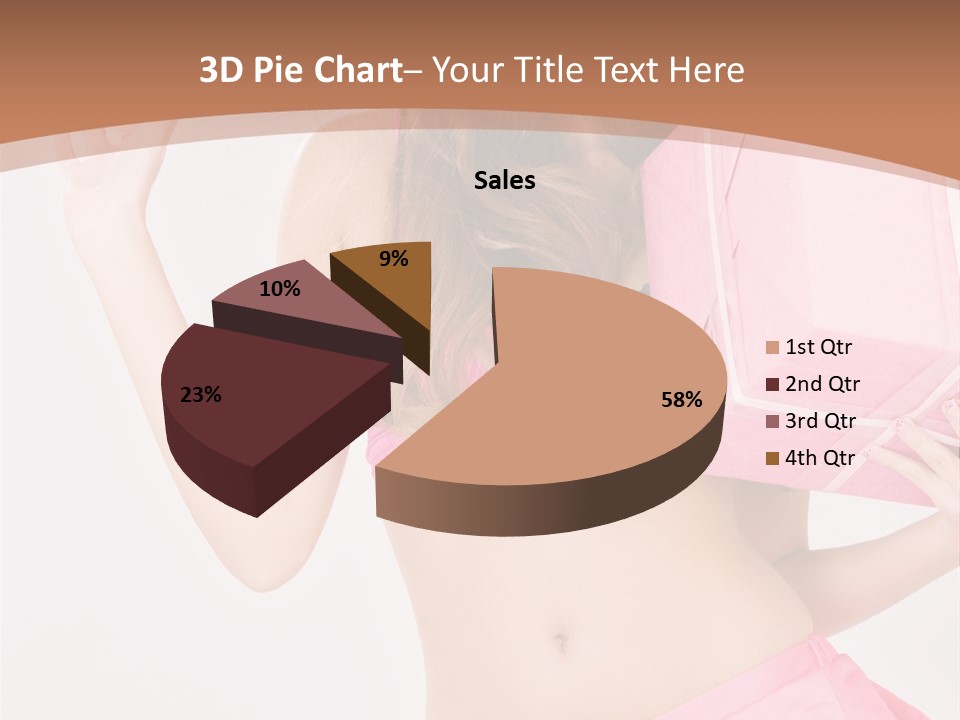 Cap Sweet Lady PowerPoint Template