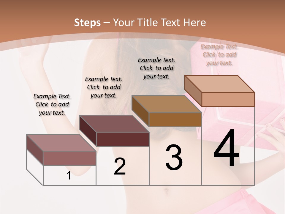 Cap Sweet Lady PowerPoint Template