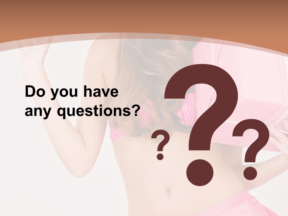 Cap Sweet Lady PowerPoint Template