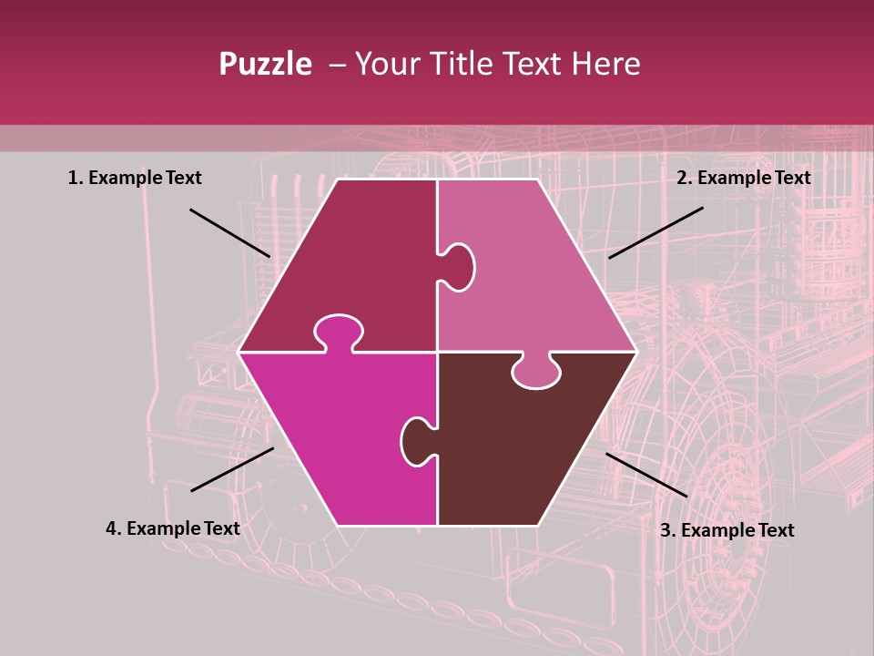 Load Cargo Trucker PowerPoint Template