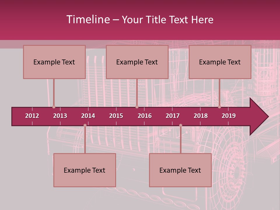 Load Cargo Trucker PowerPoint Template