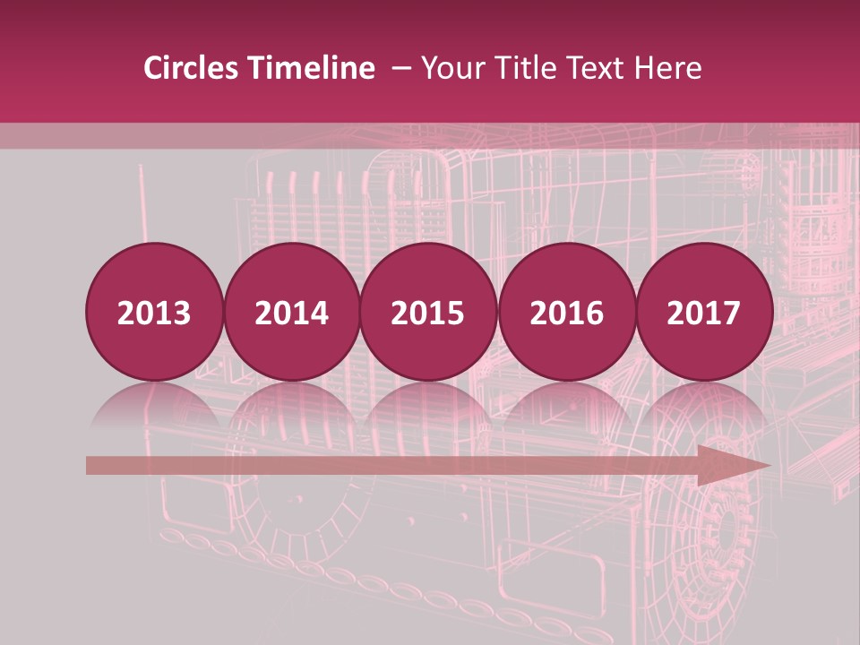 Load Cargo Trucker PowerPoint Template