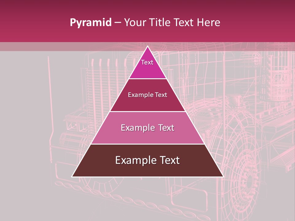 Load Cargo Trucker PowerPoint Template