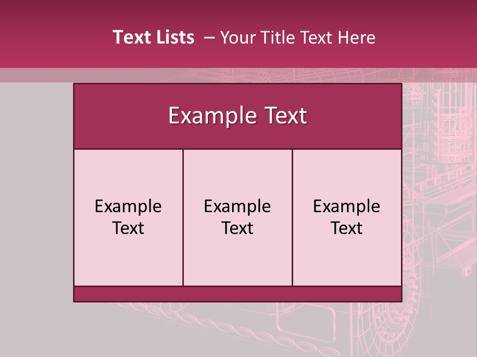 Load Cargo Trucker PowerPoint Template