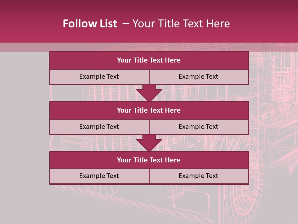 Load Cargo Trucker PowerPoint Template