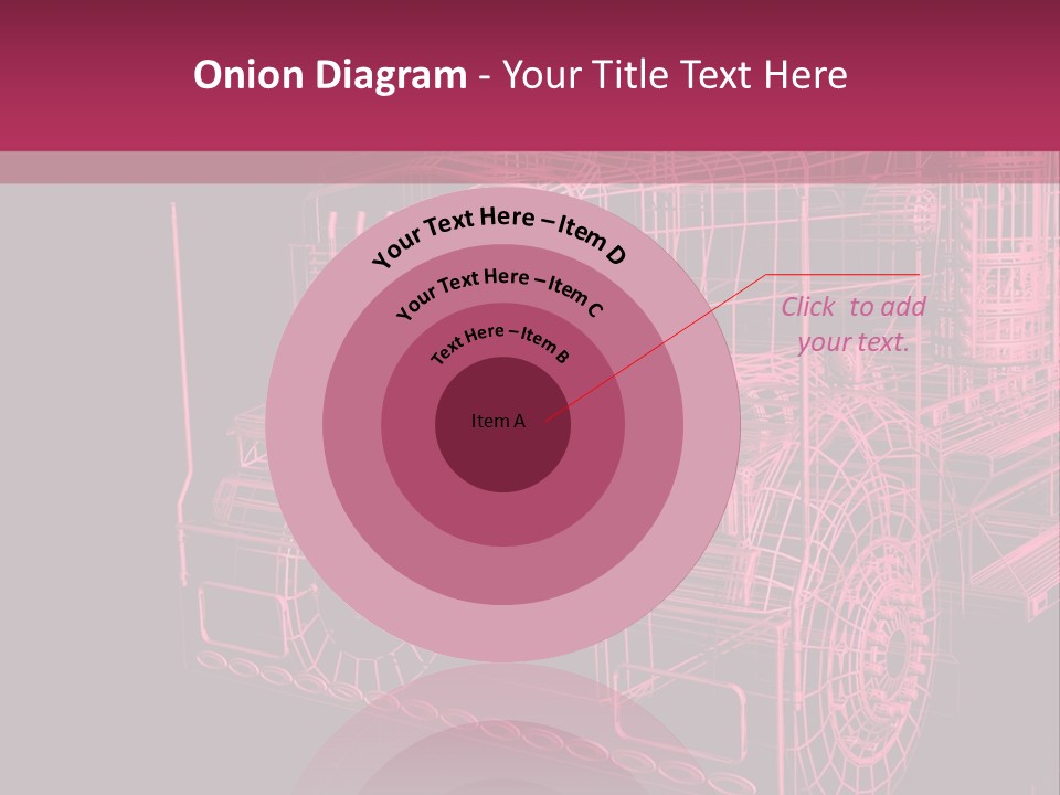 Load Cargo Trucker PowerPoint Template