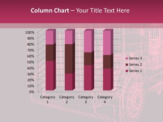 Load Cargo Trucker PowerPoint Template