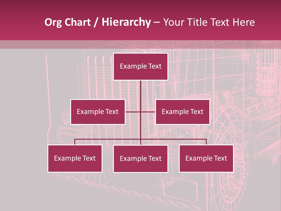 Load Cargo Trucker PowerPoint Template
