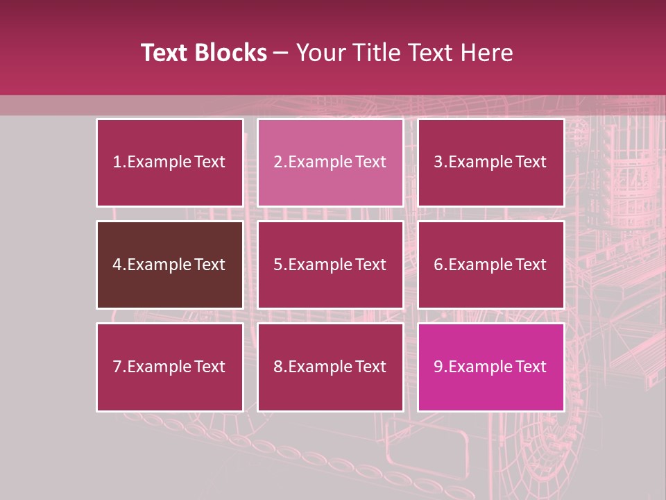 Load Cargo Trucker PowerPoint Template