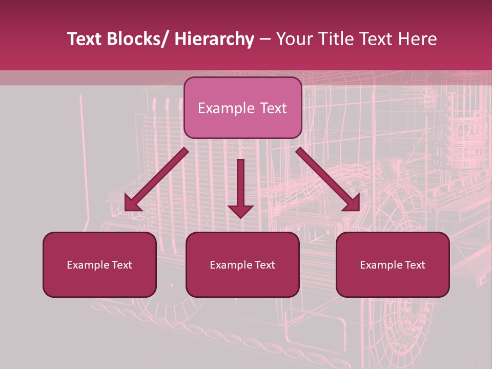 Load Cargo Trucker PowerPoint Template
