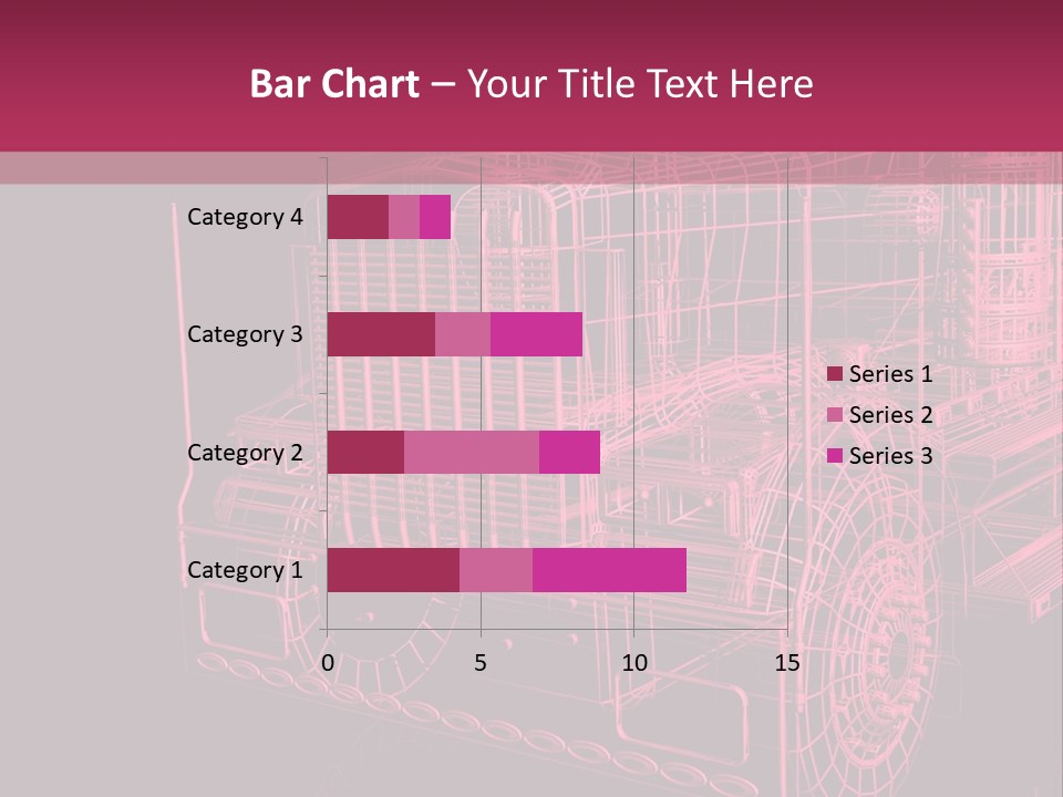 Load Cargo Trucker PowerPoint Template