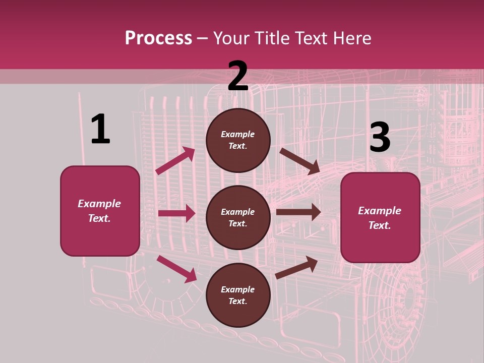 Load Cargo Trucker PowerPoint Template