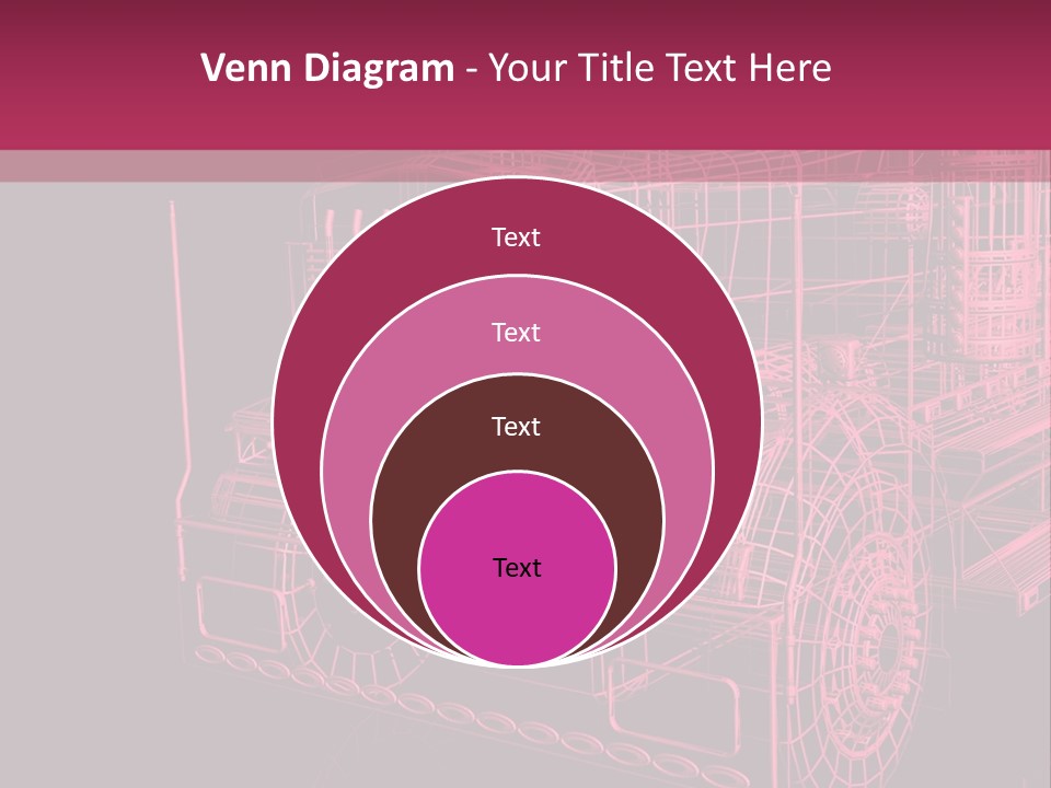 Load Cargo Trucker PowerPoint Template
