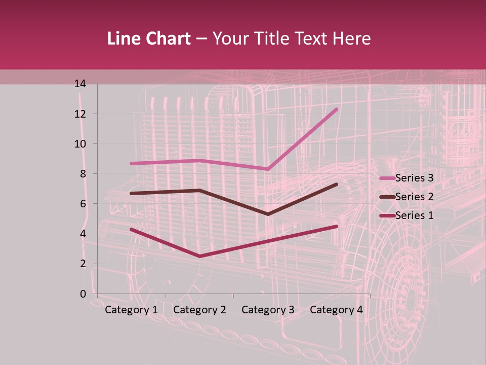 Load Cargo Trucker PowerPoint Template