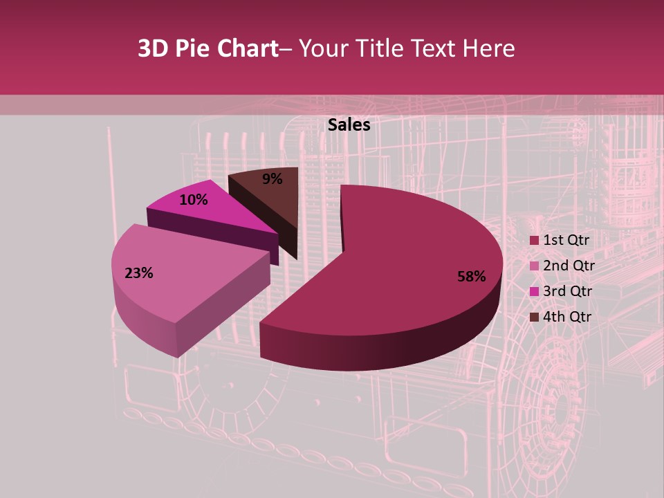 Load Cargo Trucker PowerPoint Template