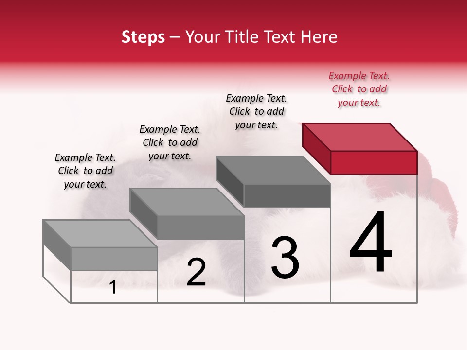 Mammal Kitty Santa PowerPoint Template