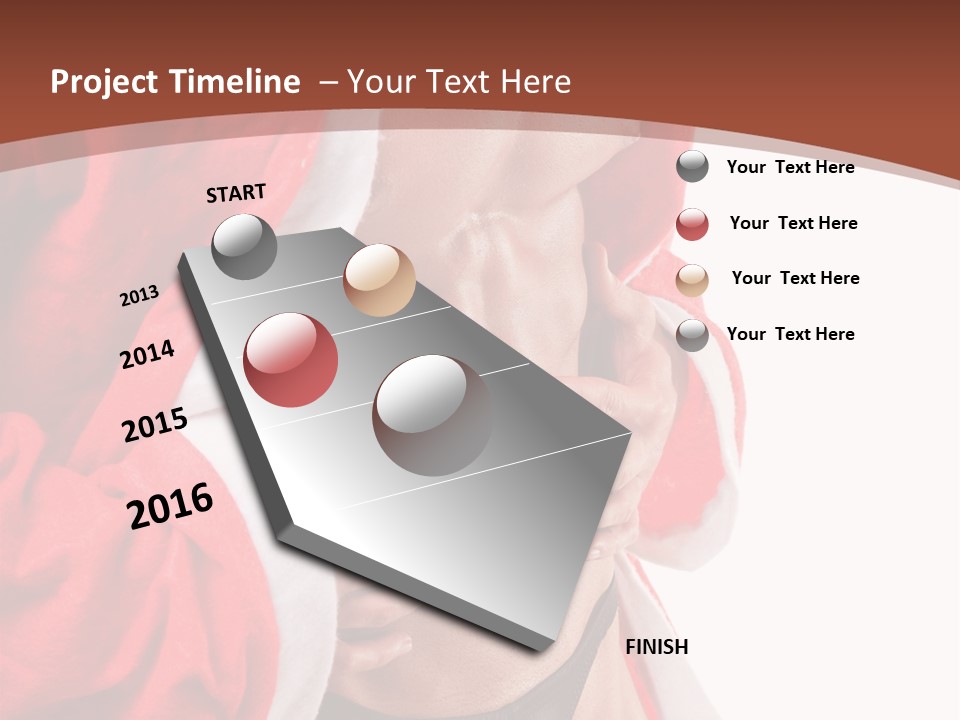 Winter Cap Hat PowerPoint Template