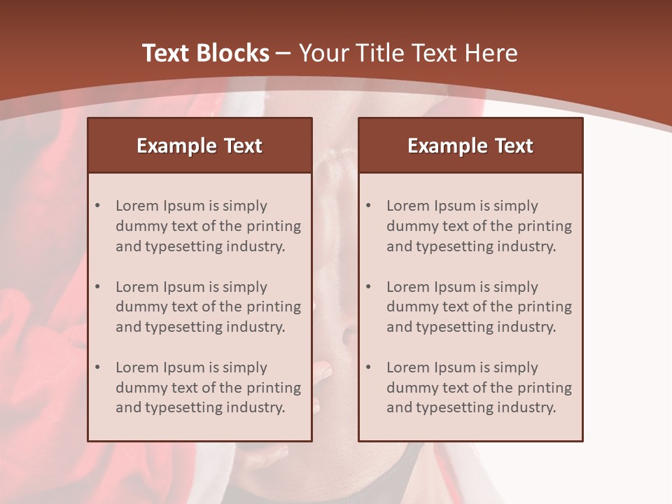 Winter Cap Hat PowerPoint Template