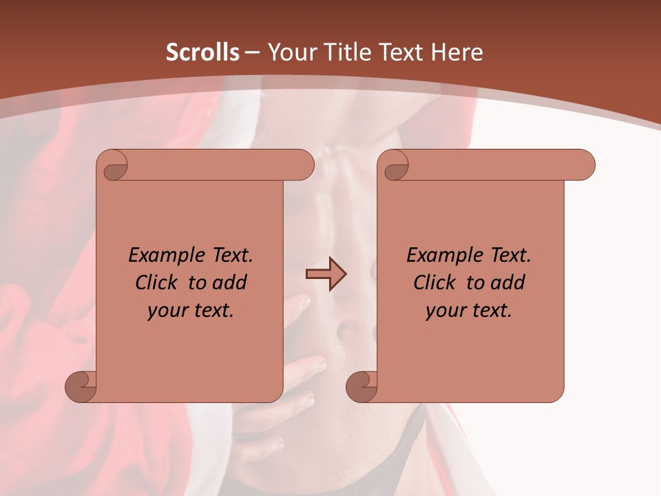 Winter Cap Hat PowerPoint Template