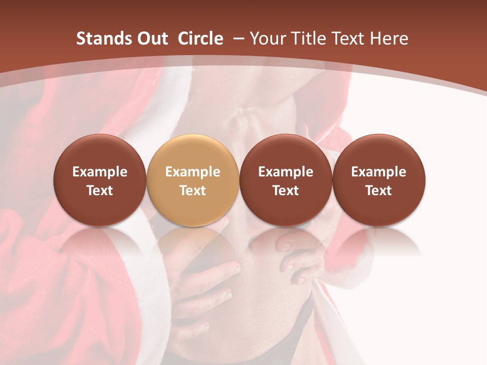 Winter Cap Hat PowerPoint Template