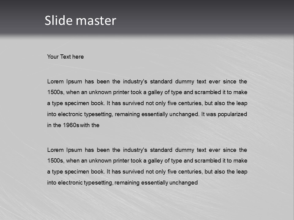 Lovely Natural Shine PowerPoint Template