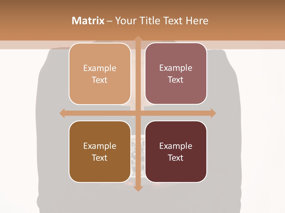 Human Female Face PowerPoint Template