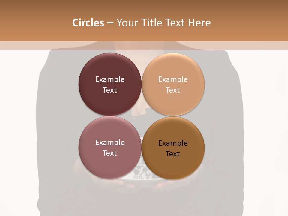 Human Female Face PowerPoint Template