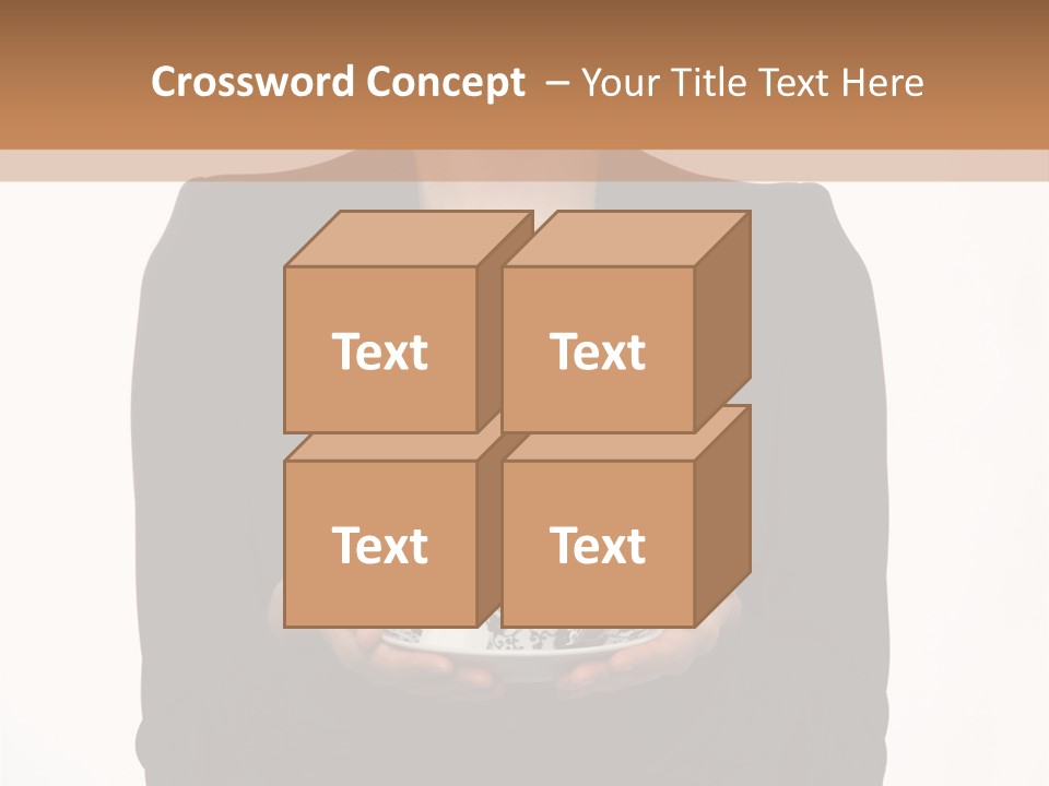 Human Female Face PowerPoint Template