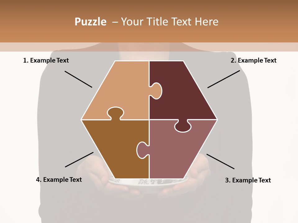 Human Female Face PowerPoint Template