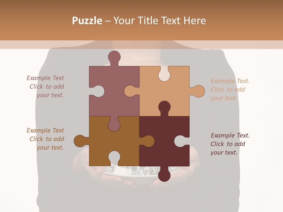 Human Female Face PowerPoint Template