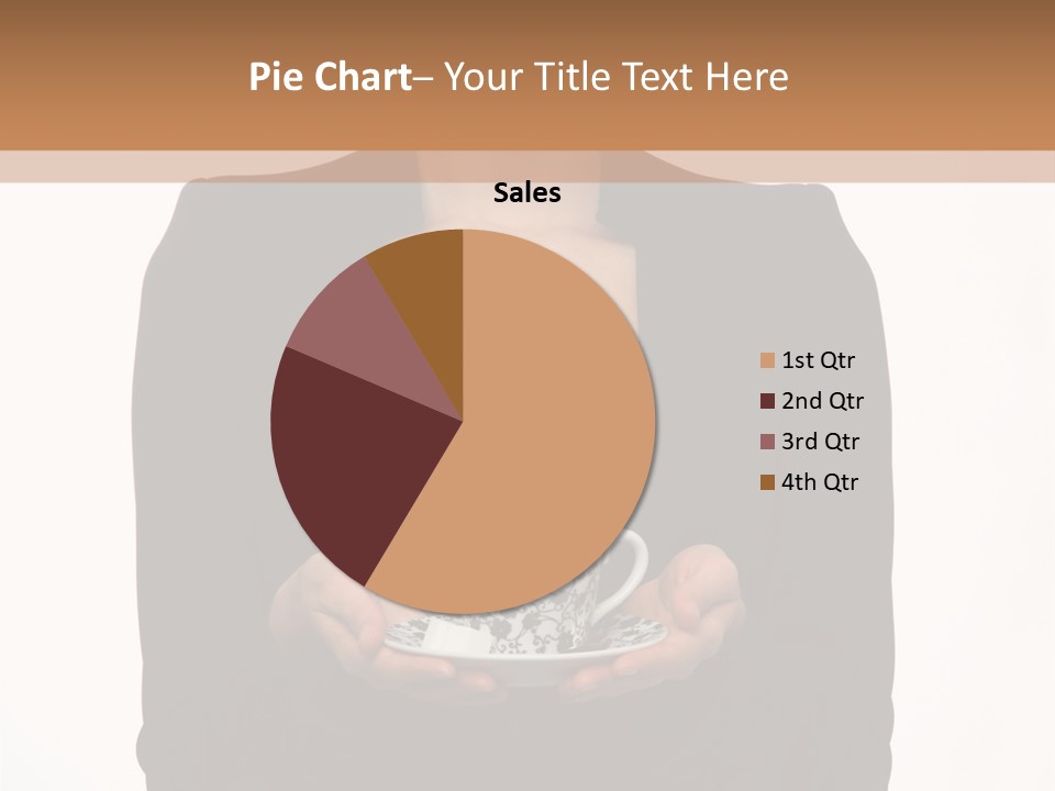 Human Female Face PowerPoint Template