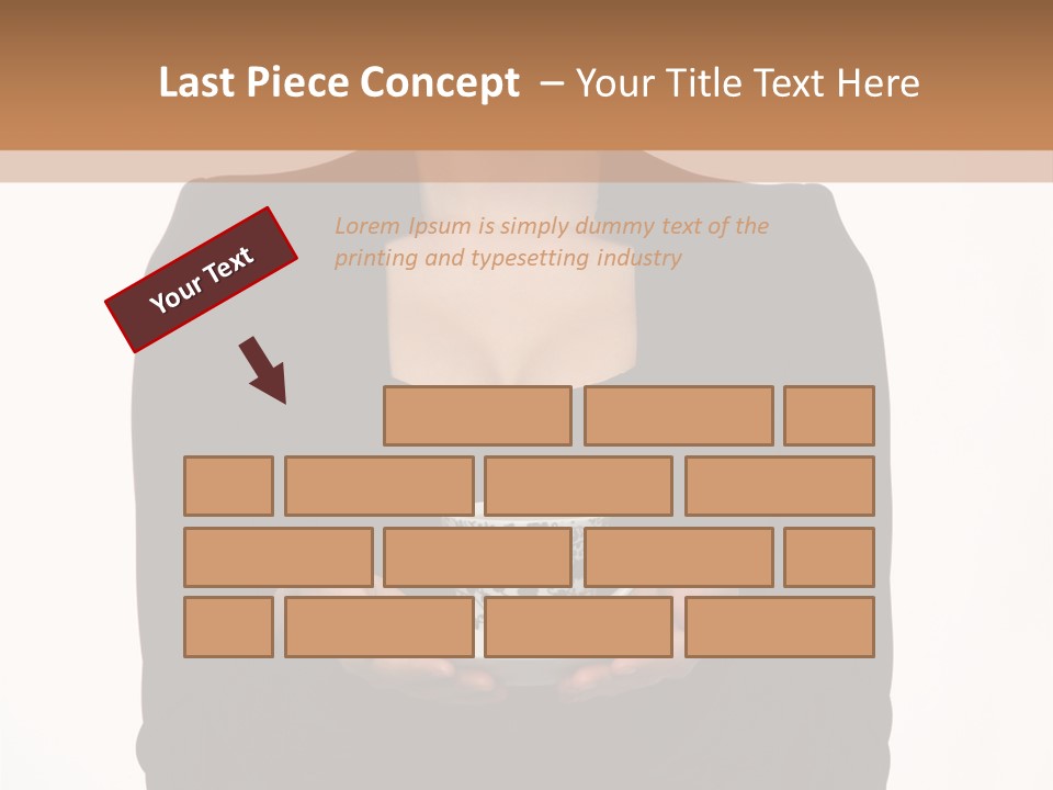 Human Female Face PowerPoint Template