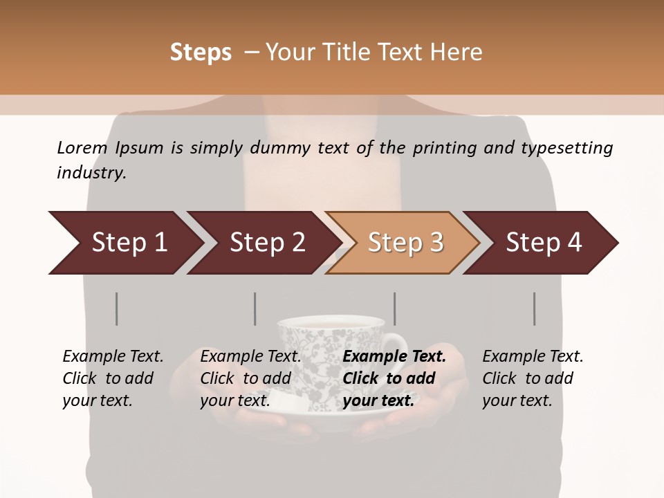 Human Female Face PowerPoint Template