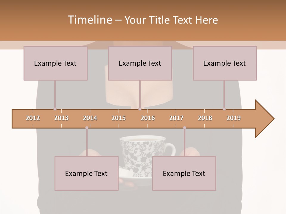 Human Female Face PowerPoint Template