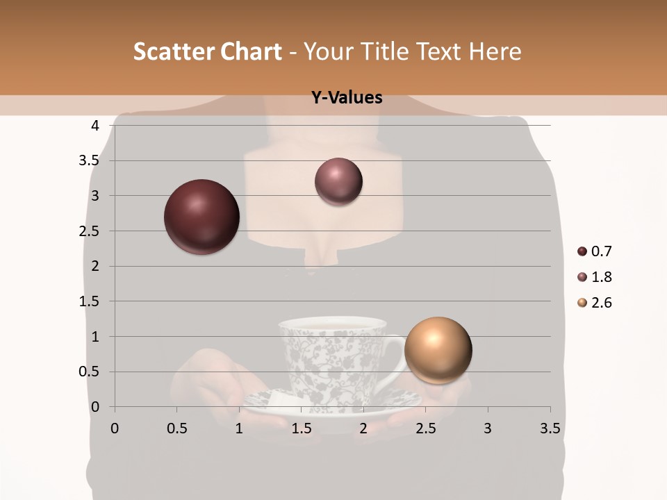 Human Female Face PowerPoint Template