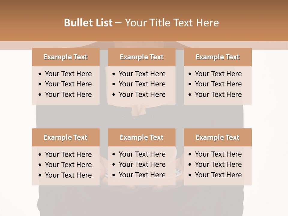 Human Female Face PowerPoint Template