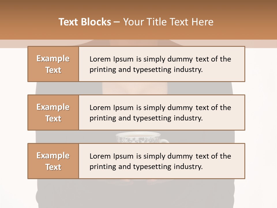 Human Female Face PowerPoint Template