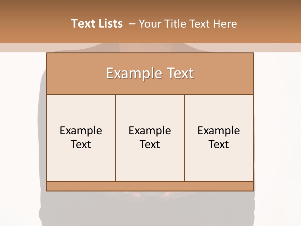 Human Female Face PowerPoint Template
