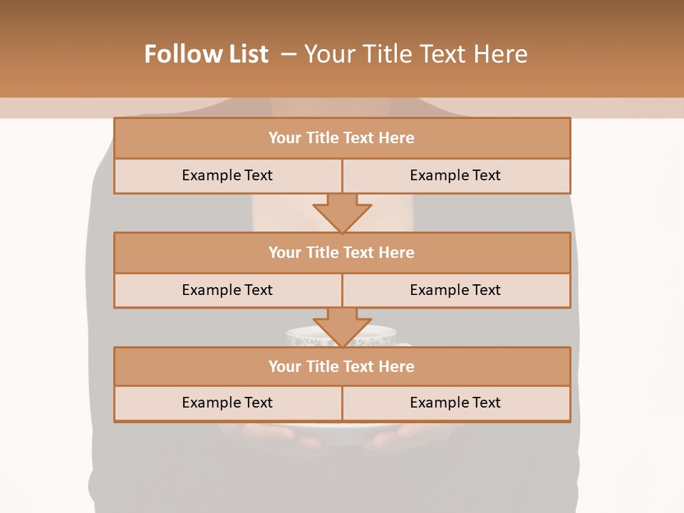 Human Female Face PowerPoint Template