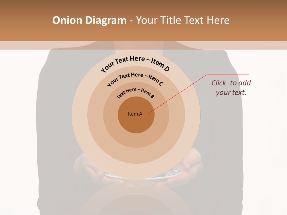 Human Female Face PowerPoint Template