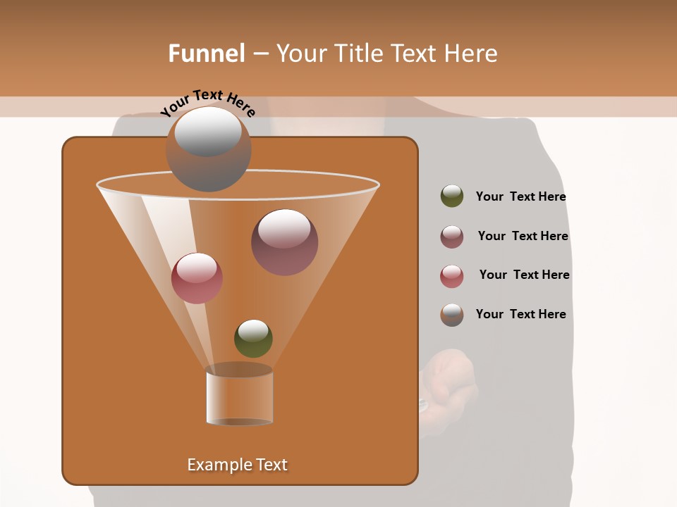 Human Female Face PowerPoint Template
