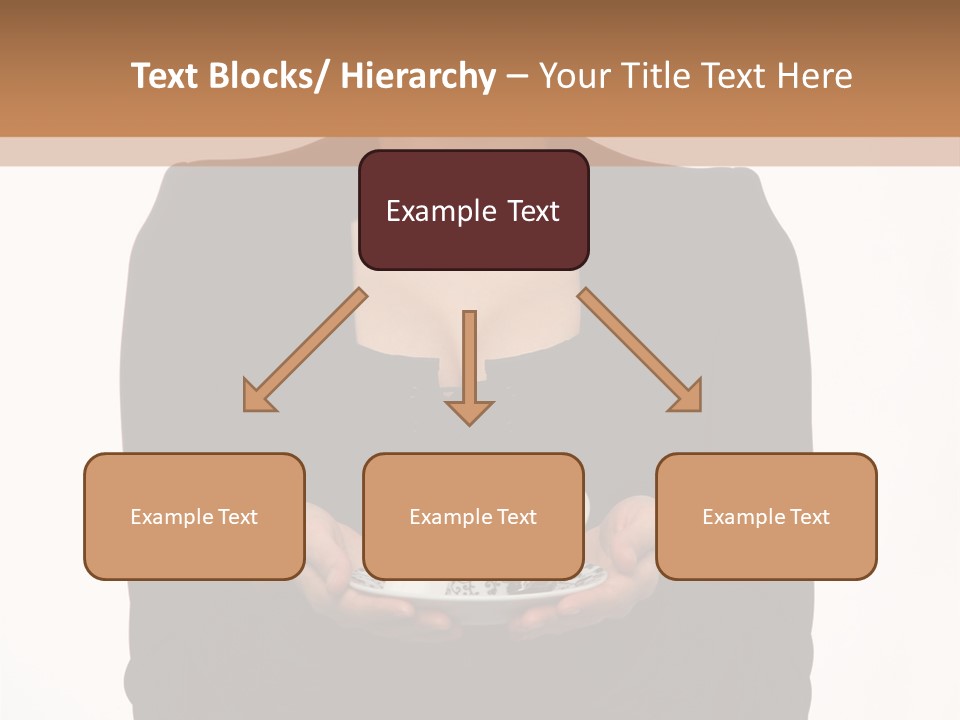 Human Female Face PowerPoint Template