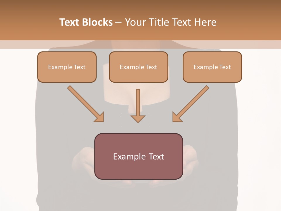 Human Female Face PowerPoint Template
