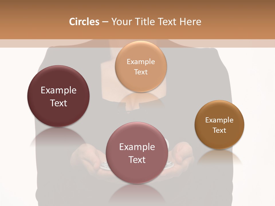 Human Female Face PowerPoint Template