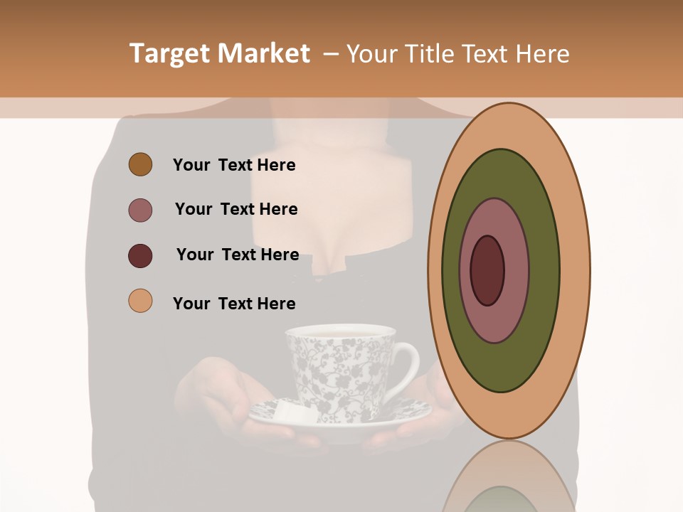 Human Female Face PowerPoint Template