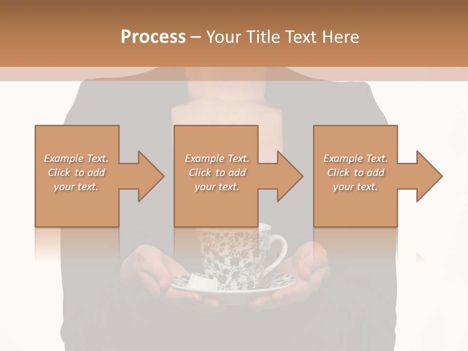 Human Female Face PowerPoint Template