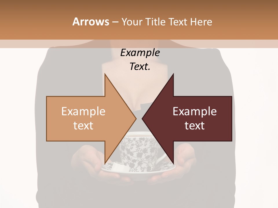 Human Female Face PowerPoint Template