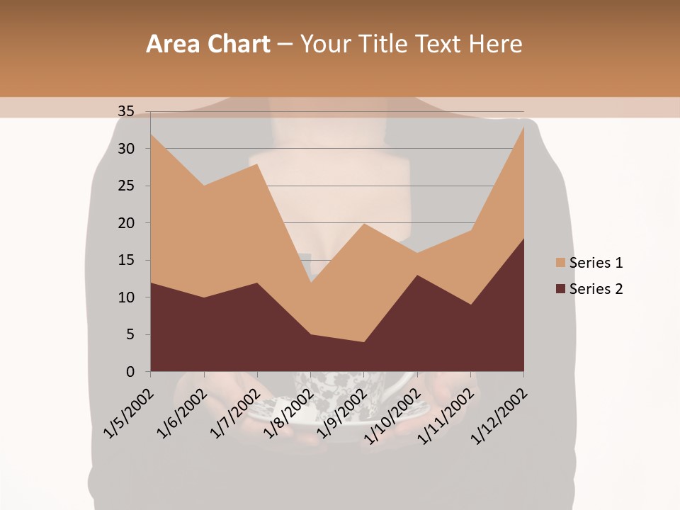 Human Female Face PowerPoint Template