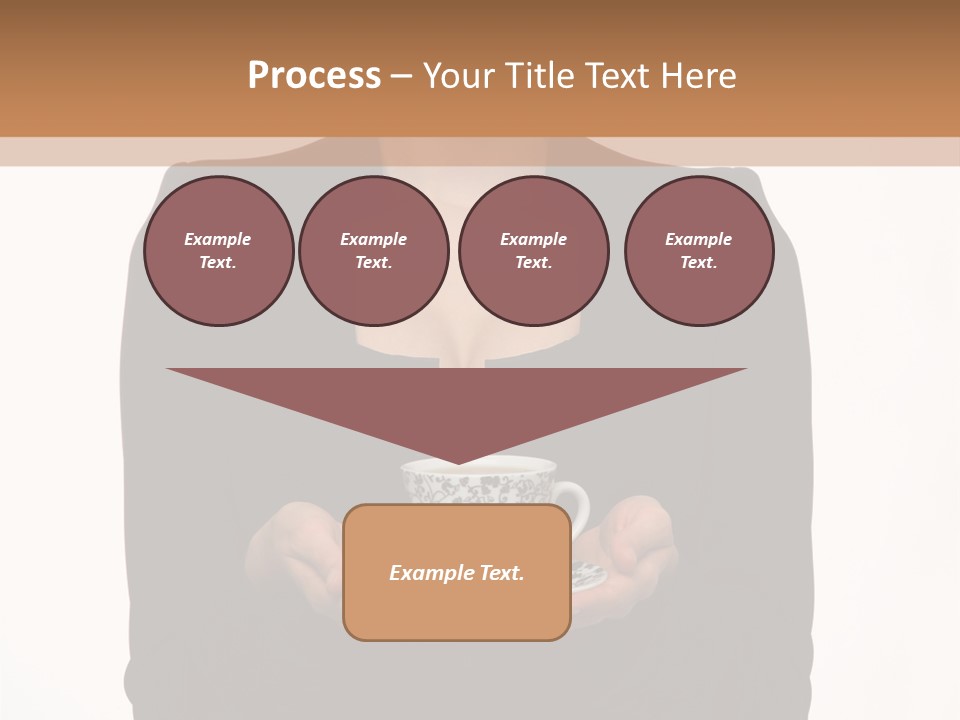 Human Female Face PowerPoint Template